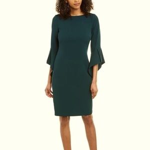 Elegant Green Women's Dress